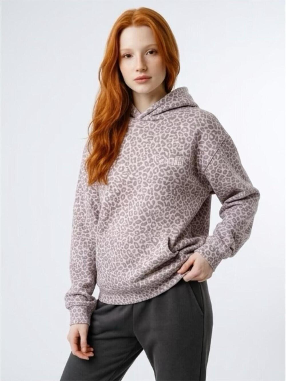 Comfrt Minimalist Unisex Hoodie Size L Desert Leopard CT022SC New in Bag $120